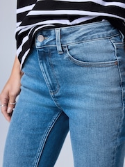 Mid Blue Mid Rise Super soft Stretch Skinny Jeans - Image 5 of 8