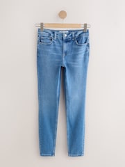 Mid Blue Mid Rise Super soft Stretch Skinny Jeans - Image 6 of 8