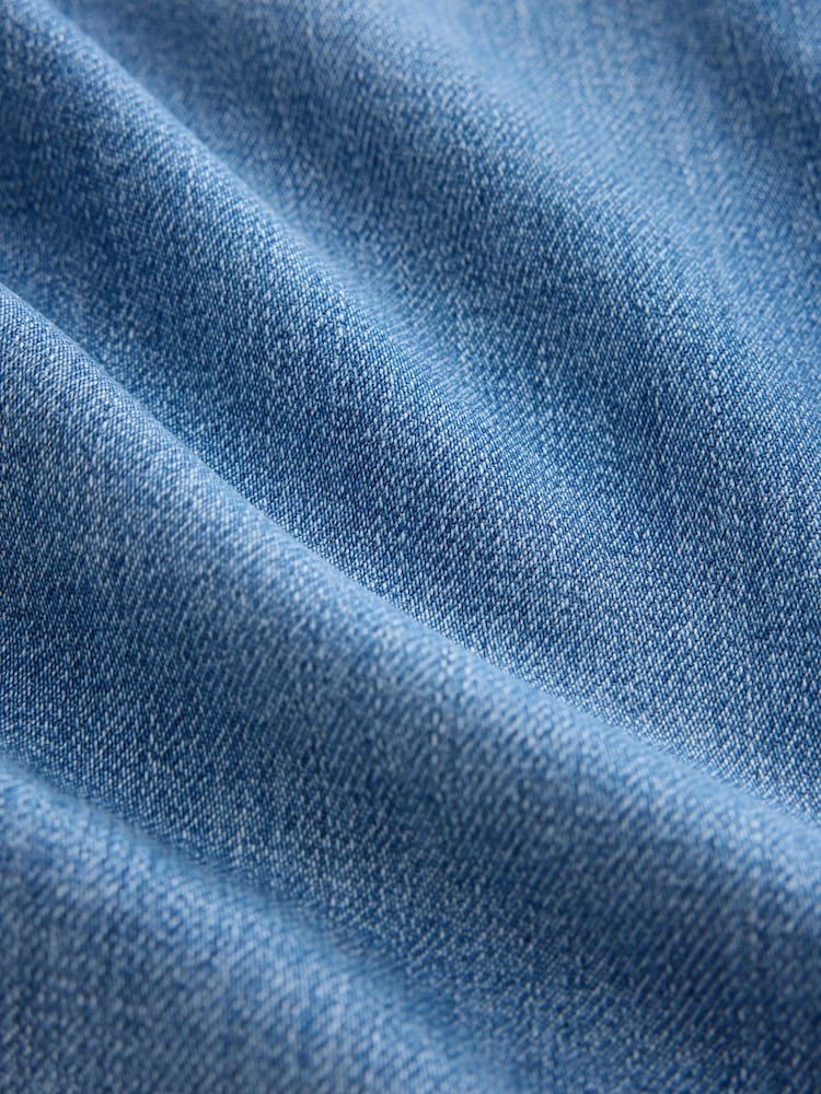 Mid Blue Mid Rise Super soft Stretch Skinny Jeans - Image 8 of 8 Mid Blue Mid Rise Super soft Stretch Skinny Jeans - Image 8 of 8