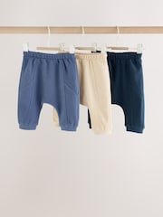 Blue/Neutral Baby Joggers 3 Pack (0mths-2yrs) - Image 1 of 9
