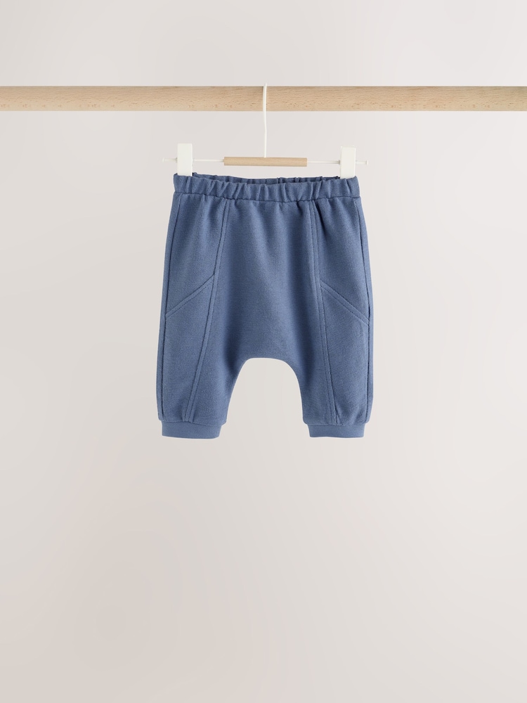 Blue/Neutral Baby Joggers 3 Pack (0mths-2yrs) - Image 2 of 9