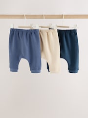 Blue/Neutral Baby Joggers 3 Pack (0mths-2yrs) - Image 5 of 9