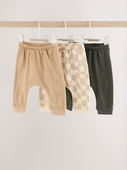 Grey Checkerboard Baby Joggers 3 Pack (0mths-2yrs) - Image 1 of 9