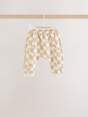 Grey Checkerboard Baby Joggers 3 Pack (0mths-2yrs) - Image 3 of 9