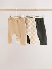 Grey Checkerboard Baby Joggers 3 Pack (0mths-2yrs) - Image 5 of 9