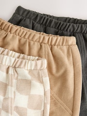Grey Checkerboard Baby Joggers 3 Pack (0mths-2yrs) - Image 7 of 9