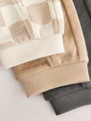 Grey Checkerboard Baby Joggers 3 Pack (0mths-2yrs) - Image 8 of 9