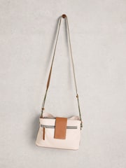White Stuff White Tabby Leather Crossbody Bag - Image 3 of 4