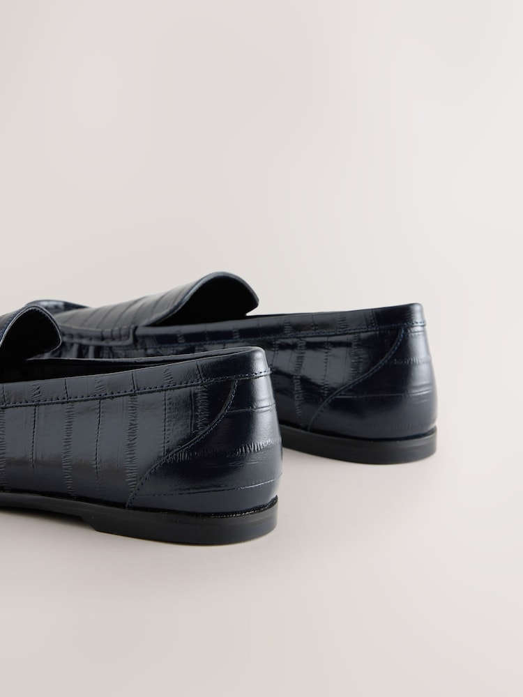 Marinen - Forever Comfort® skinnloafers med rund tå - Bilde 10 av 10 Marinen - Forever Comfort® skinnloafers med rund tå - Bilde 10 av 10