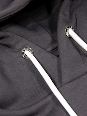 Luke 1977 Grey Grand Charcoal Hoodie - Image 6 of 6