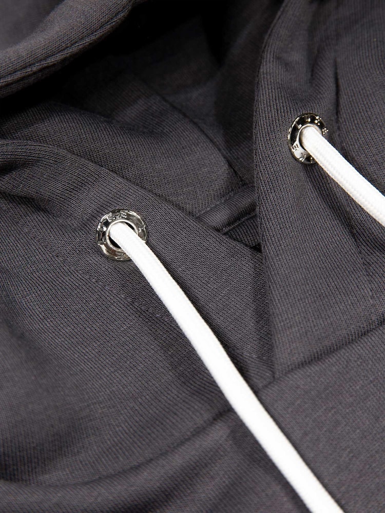 Luke 1977 Grey Grand Charcoal Hoodie - Image 6 of 6