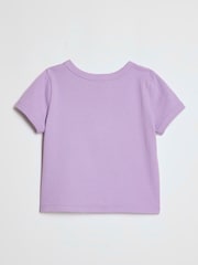 River Island Purple Bubble Queen Icon Baby T-Shirt - Image 2 of 4