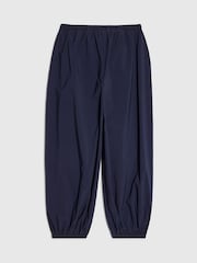 River Island Blue Barrel Fit Trousers - Image 2 of 4