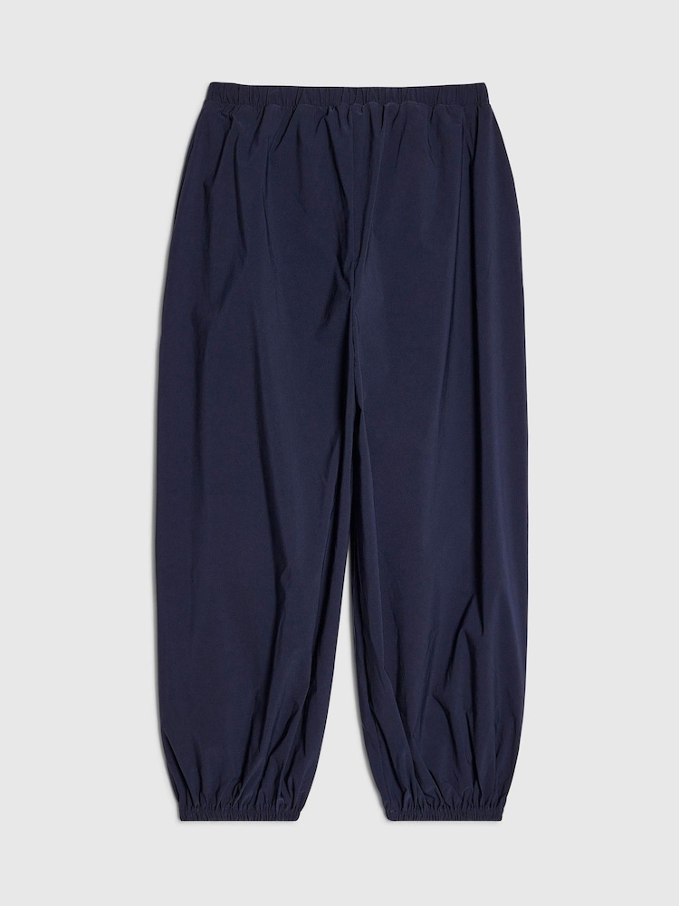 River Island Blue Barrel Fit Trousers - Image 2 of 4 River Island Blue Barrel Fit Trousers - Image 2 of 4