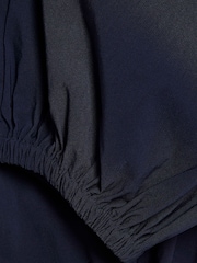 River Island Blue Barrel Fit Trousers - Image 4 of 4