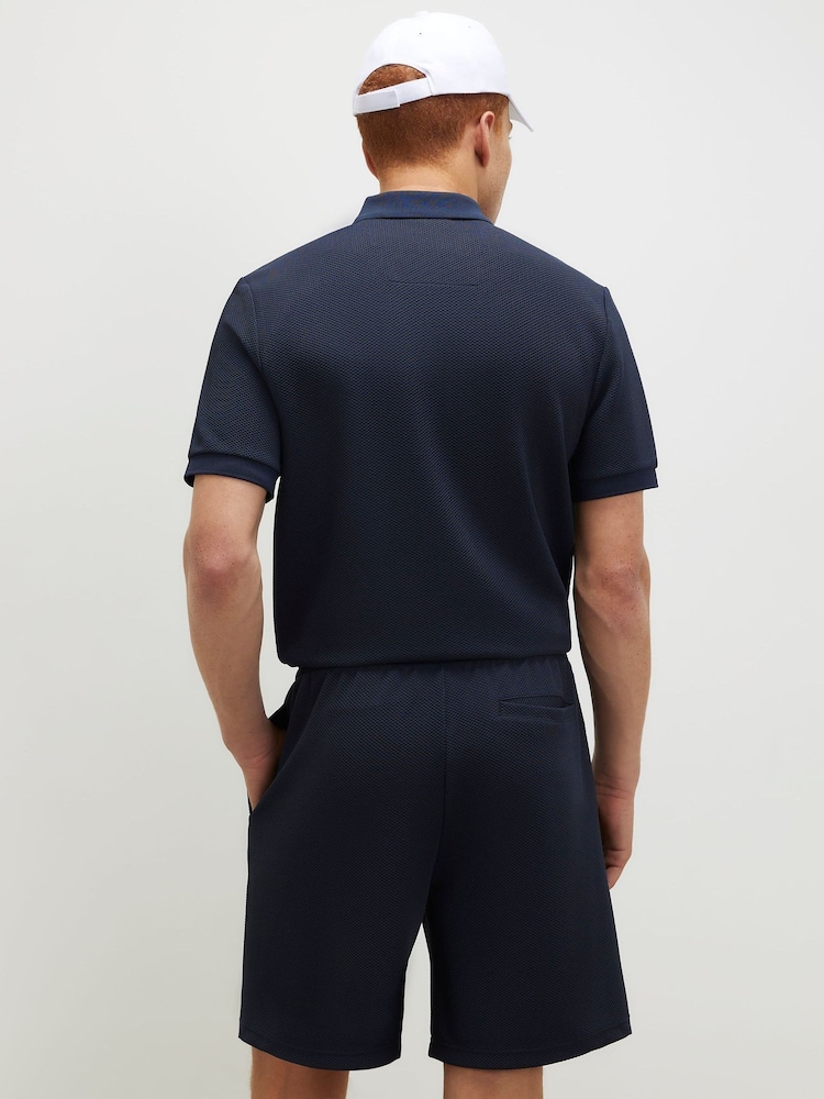 River Island Navy Regular Fit Slinky Shorts - Image 2 of 4 River Island Navy Regular Fit Slinky Shorts - Image 2 of 4