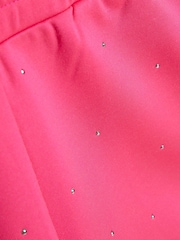 River Island Pink Premium Clean Neon T-Shirt & Shorts Set - Image 4 of 4