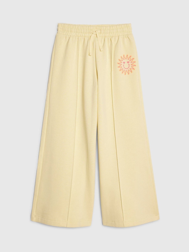 Gul - River Island Extreme Wide Fit Joggers - Bilde 1 av 3