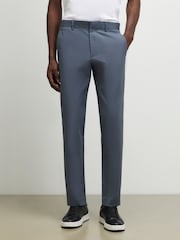 River Island Grey Slim Fit Chino Trousers - Image 3 of 4