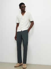 River Island Green Slim Fit Chino Trousers - Image 1 of 4