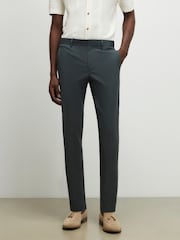 River Island Green Slim Fit Chino Trousers - Image 3 of 4