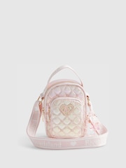 River Island Pink Pink Iridescent Nylon Festival Bag - Image 1 of 5