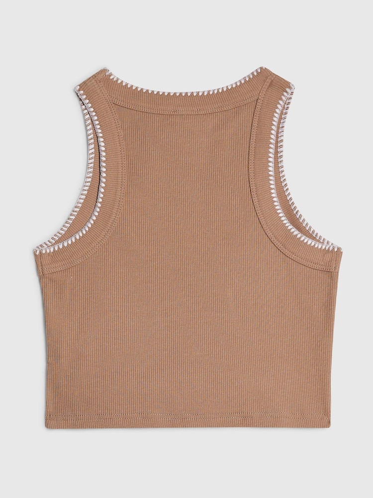 River Island Cowboy Whipstitch Tank - 圖片 2，共 4