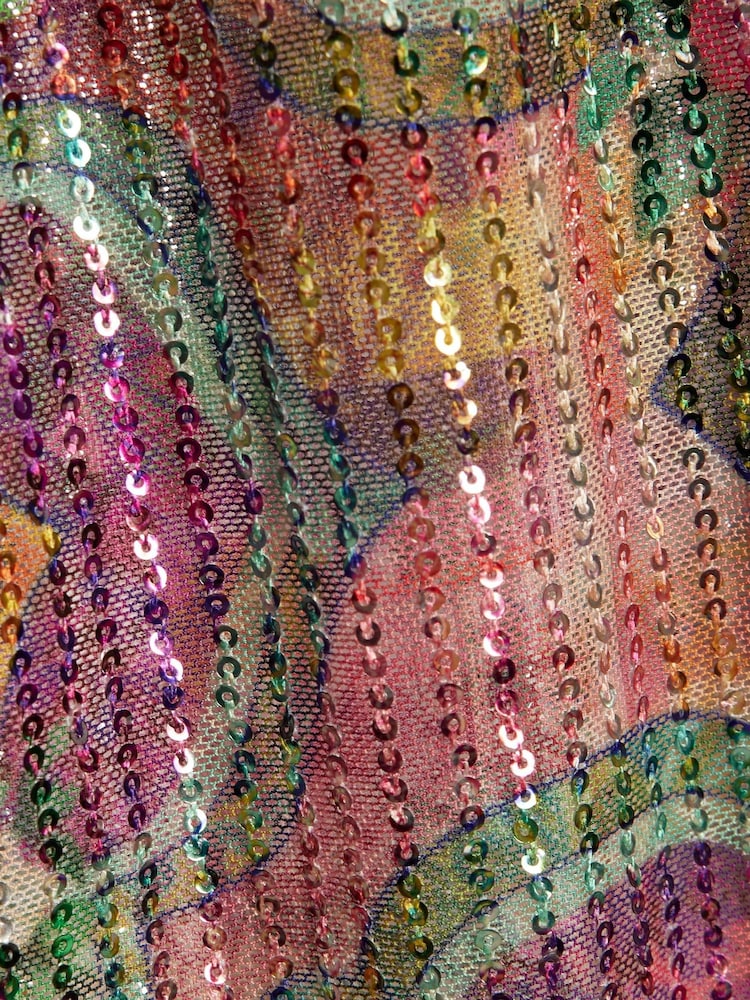 River Island Purple Del Maar Sequin Trousers - Image 4 of 4 River Island Purple Del Maar Sequin Trousers - Image 4 of 4