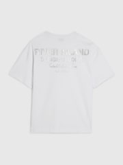 River Island White River Branded Boyfriend T-Shirt - Image 2 of 4