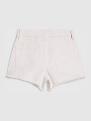 River Island White Pearl Hotfix Denim Shorts - Image 2 of 4