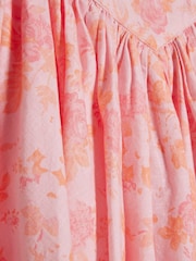 River Island Pink Corsage Floral Dress - Image 6 of 6
