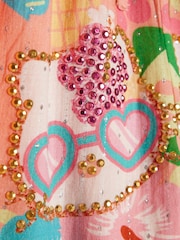 River Island Pink Hello Kitty Beach Trousers - Image 3 of 4