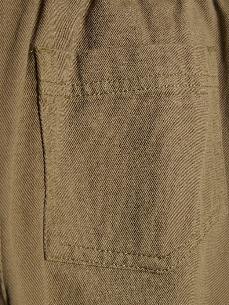 River Island Green Wide Fit Pull On Jeans - Image 4 of 4