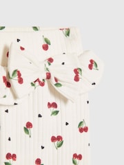 River Island White Cutie Cherry Bodysuit & Leggings Set - Image 4 of 5