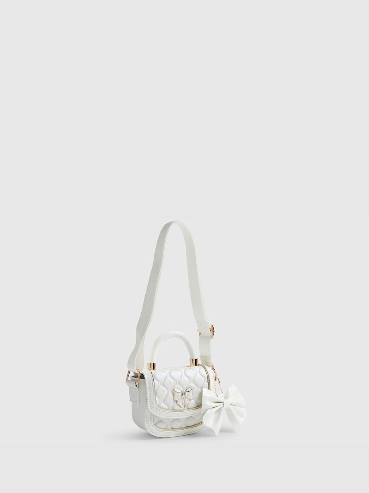 River Island Bow Quilted Cross Body Bag - Bilde 2 av 5