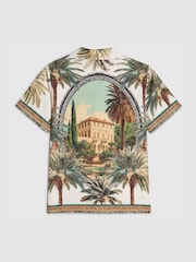 قميص Riveria بطبعة نخيل من River Island - Image 4 of 6