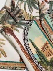قميص Riveria بطبعة نخيل من River Island - Image 6 of 6