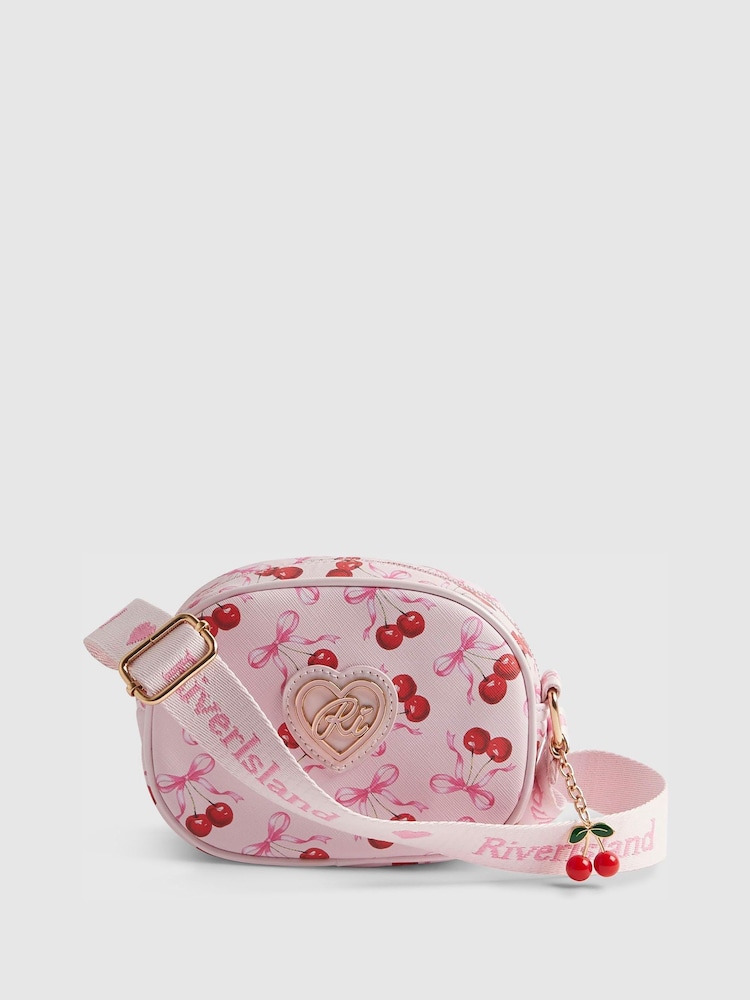 River Island Cherry Oval Cross Body Bag - 3의 이미지 1