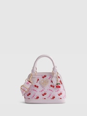 River Island Pink Cherry Kelly Bag - Image 1 of 5