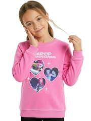 Character Pink K-Pop Demon Hunters Sweatshirt - Image 3 of 10