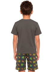 Character Grey Teenage Mutant Ninja Turtles Short Pyjamas - Image 3 of 11