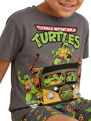 Character Grey Teenage Mutant Ninja Turtles Short Pyjamas - Image 5 of 11