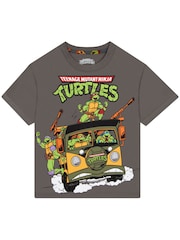 Character Grey Teenage Mutant Ninja Turtles Short Pyjamas - Image 7 of 11