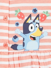 Character Pink Bluey Short Sleeve Dress - Image 7 of 10