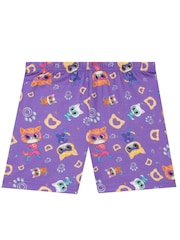 Character Purple Disney SuperKitties Short Pyjamas - Image 5 of 10