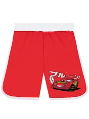 Character Red Disney Cars T-Shirt And Shorts Set - Image 10 of 11