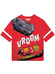 Character Red Disney Cars T-Shirt And Shorts Set - Image 7 of 11