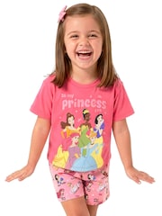 Character Disney Princess Cinderella Ariel And Belle Short Pyjamas - 圖片 6/11