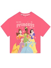 Character Disney Princess Cinderella Ariel And Belle Short Pyjamas - 圖片 7/11