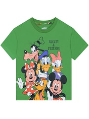 Character Green Disney Mickey Mouse And Friends Short Pyjamas - Image 7 of 10